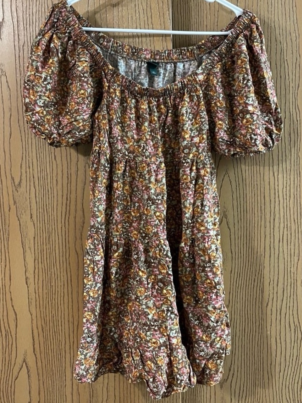 Wild Fable Off The Shoulder Floral Mini Dress Size XS